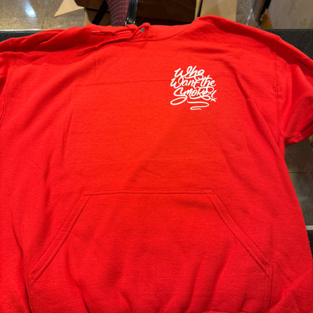 WWTS - HOODIE - RED OG