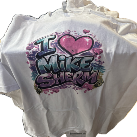 MIKE SHERM - AIRBRUSH WHITE