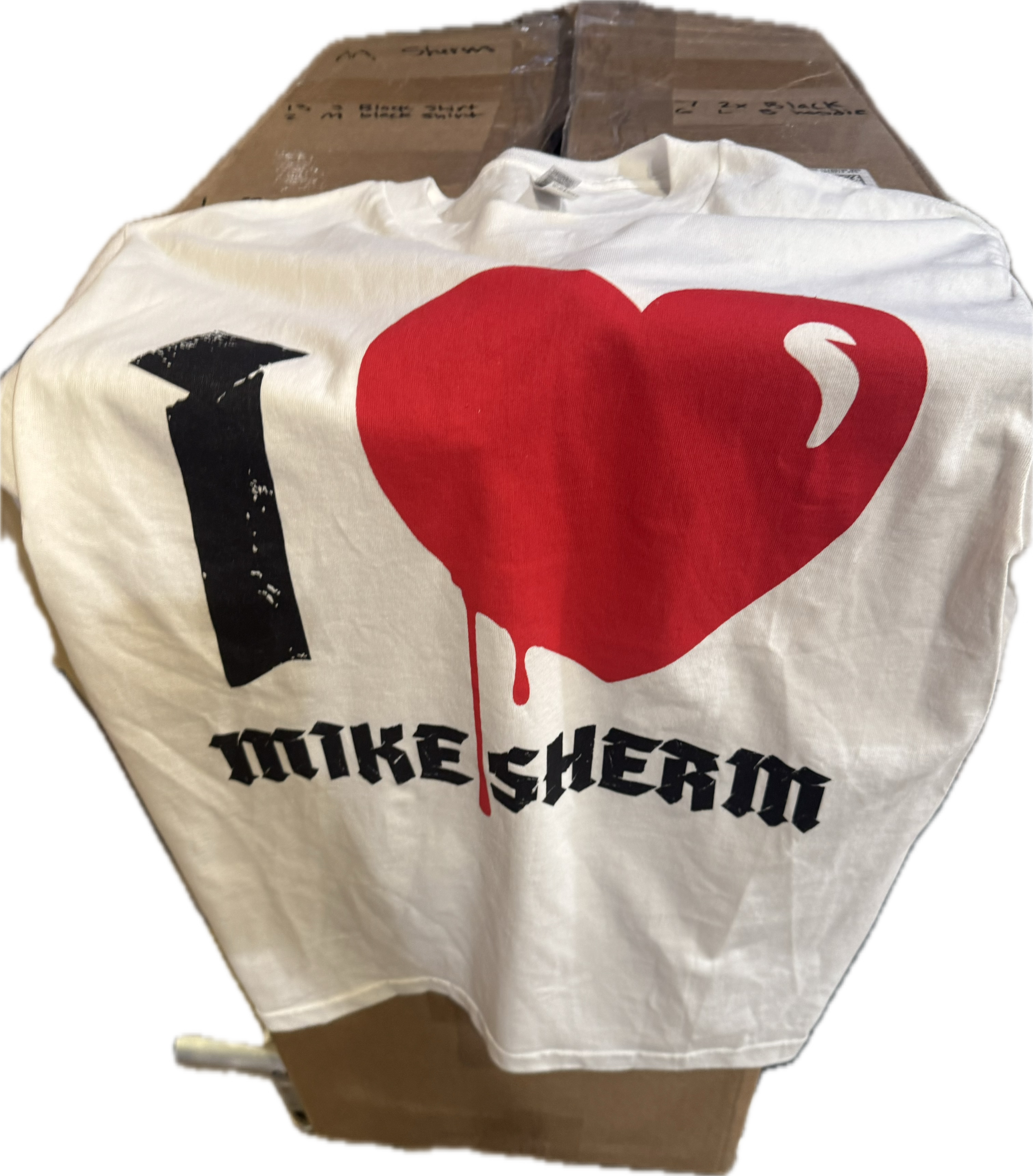 MIKE SHERM - I HEART MIKE SHERM - WHITE