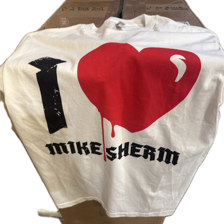 MIKE SHERM - I HEART MIKE SHERM - WHITE
