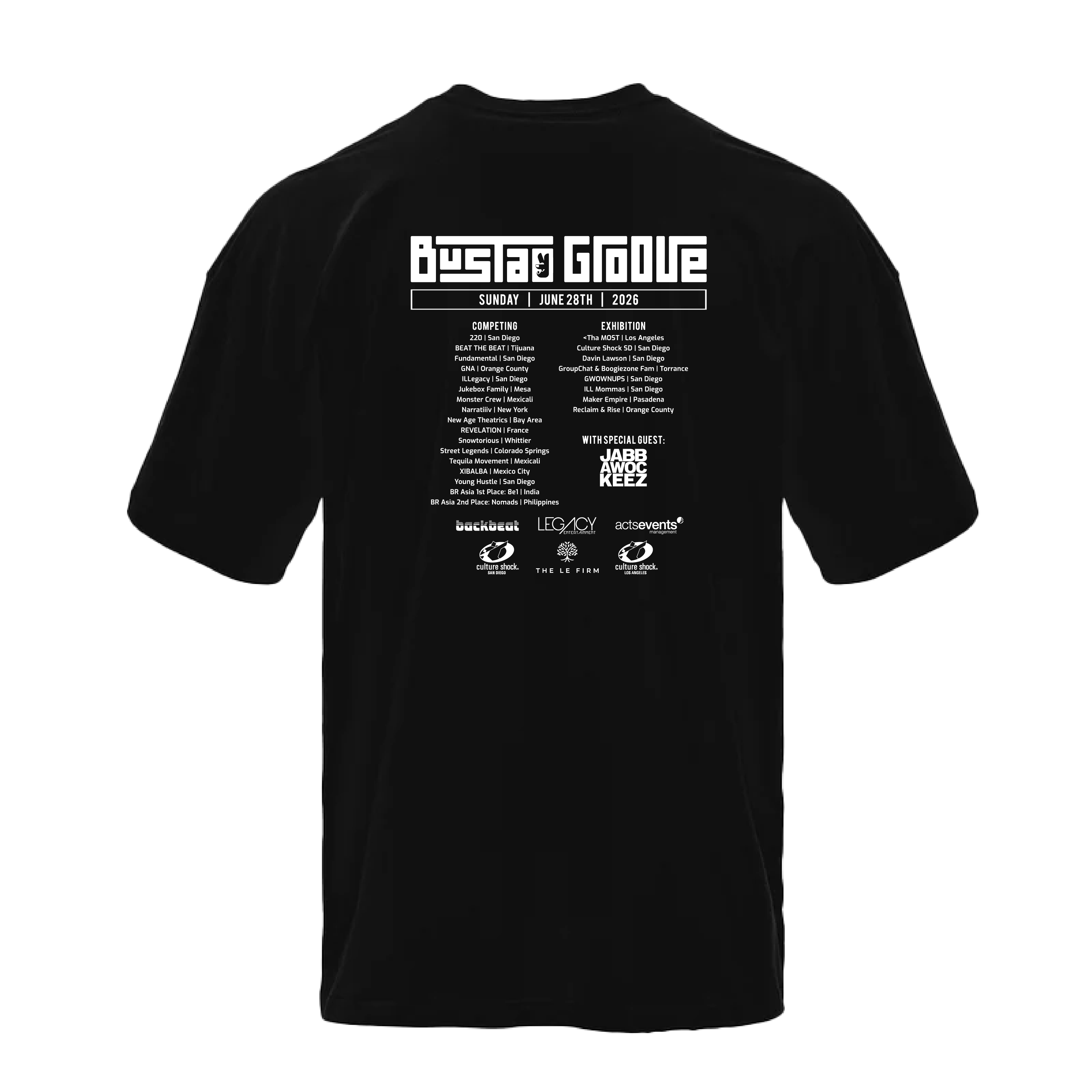 Bustagroove 2026 Tee