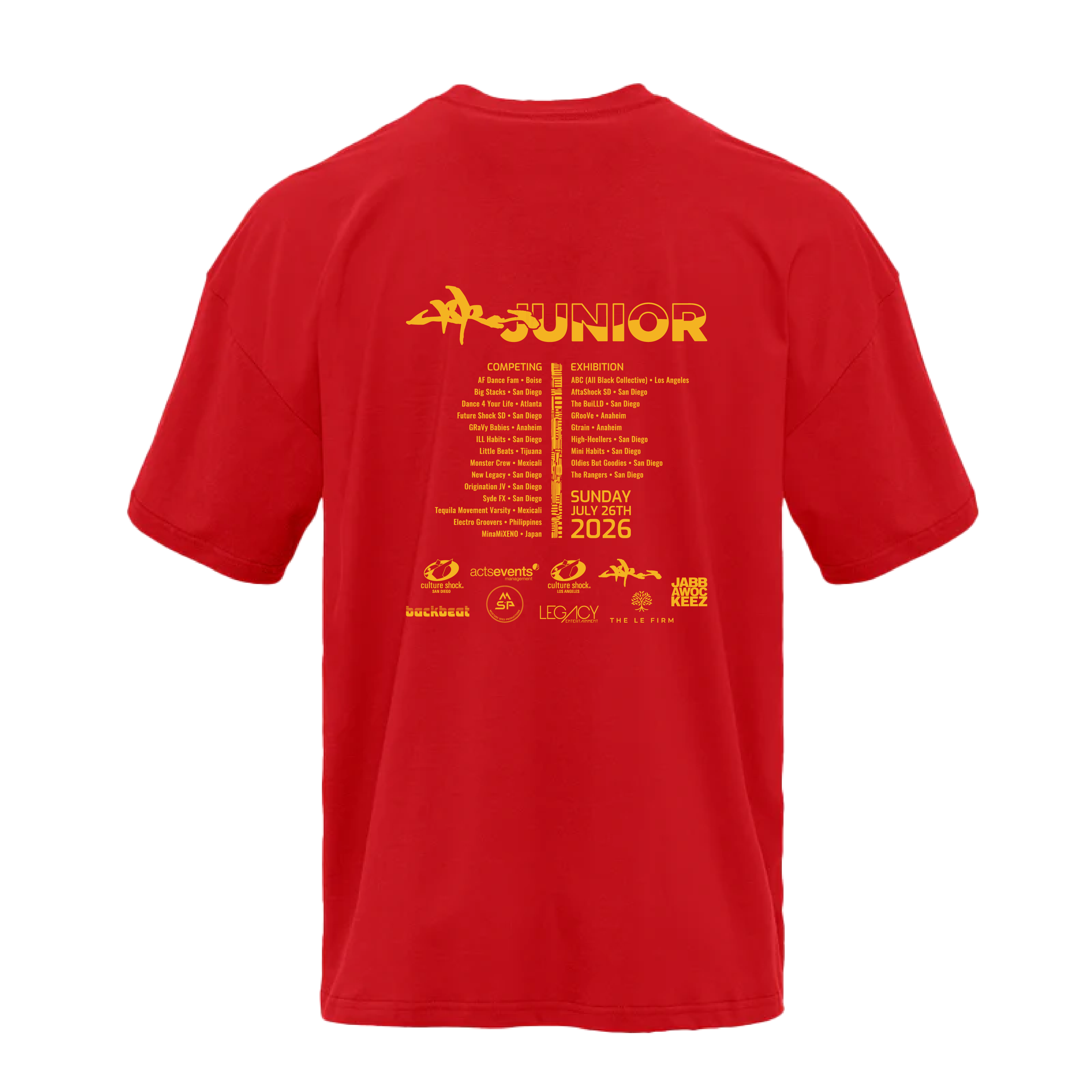 Body Rock Jr 2026 Tee